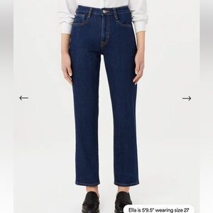 FRANK & OAK The Cyndi straight fit jeans XXS